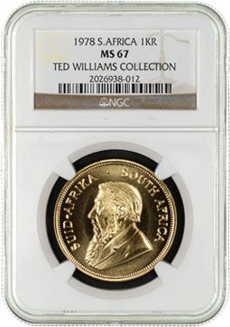Click to See if There's a Larger Image! NGC-Grades-91-Coins-In-The-Ted-Williams-Collection
